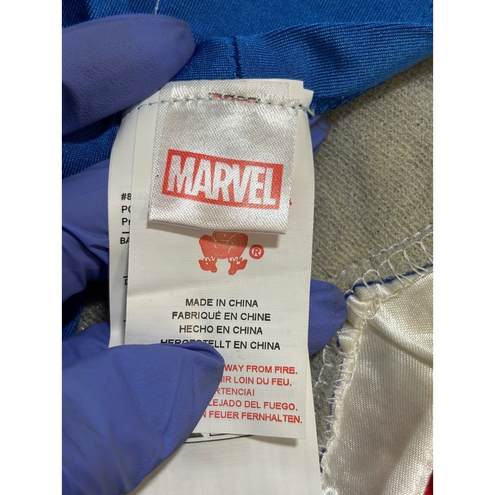 Marvel American Dream Rubies Costume Dress Extra Small Petit Womens Mask Gloves - Picture 10 of 15